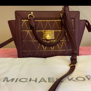 NWT Michael Kors Embellished messenger crossbody
